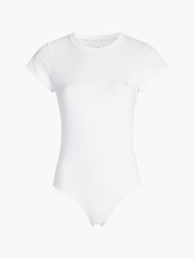 Calvin Klein Ruhák HU751935 | Calvin Klein CK One Női Bodysuit Fehér